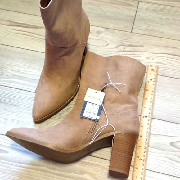 (50-0887) Universal Thread Taupe Elaine Mid Shaft Boots Size 11 - Picture 4 of 11